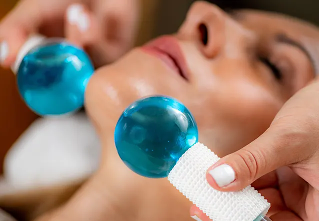 Ice facial in Chelsea, London